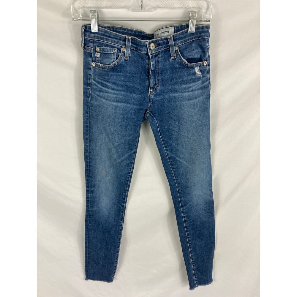 Adriano Goldschmied Blue Skinny Jeans Size 27